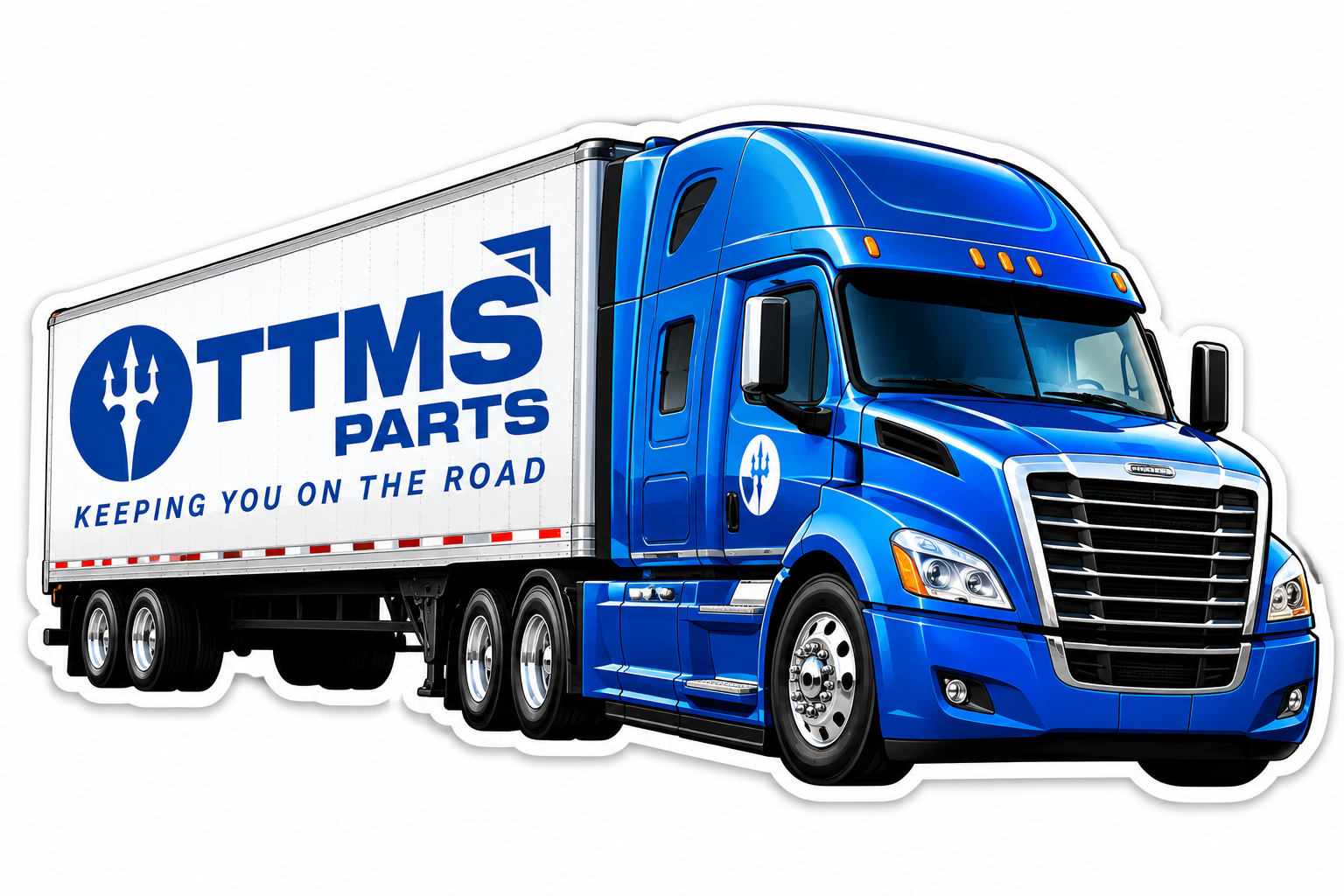 Truck Logo Sticker