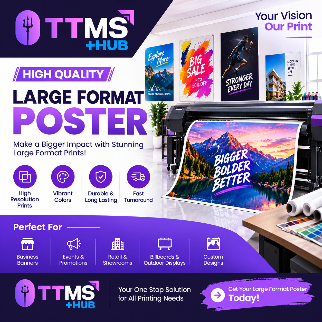 Large Format Poster