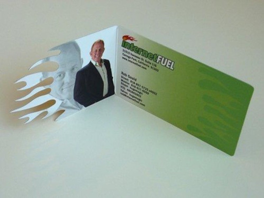 Political Folded Business Card updated