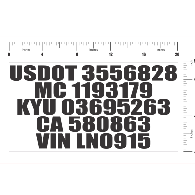 USDOT Number with