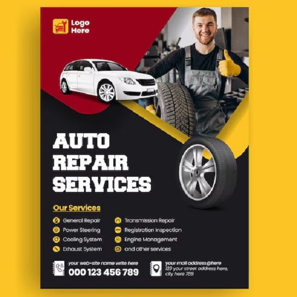 Automotive Marketing Prints Poster