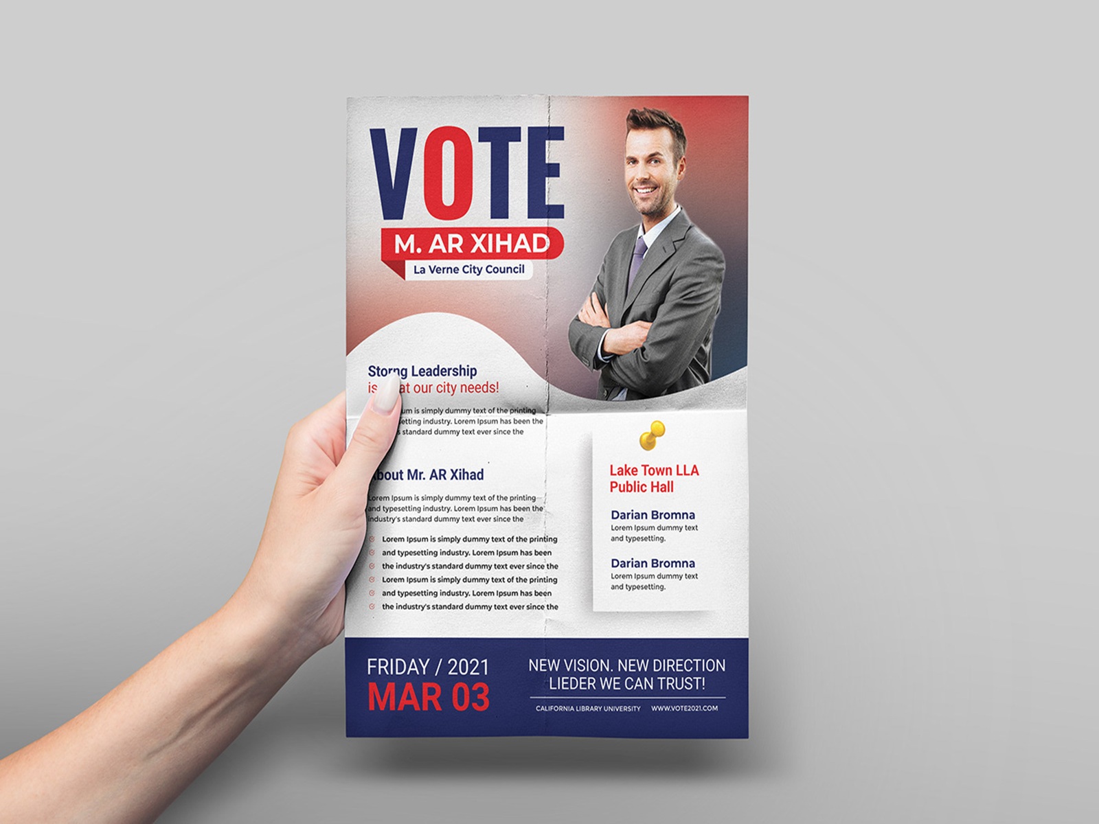 Bj SignWorld Political Flyer